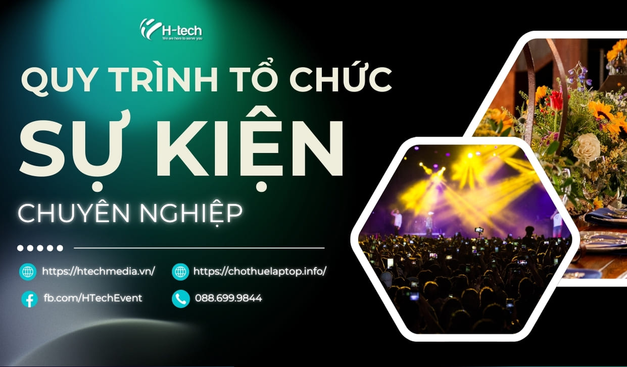 quy trình tổ chức sự kiện