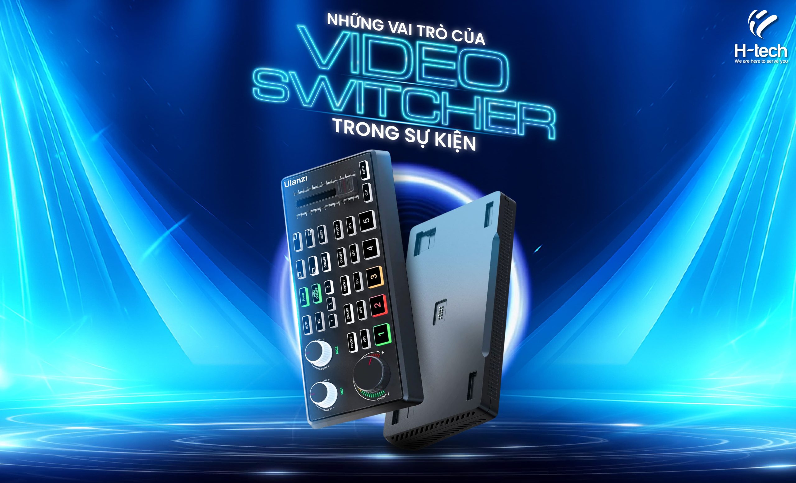 vai tro cua video switcher trong su kien
